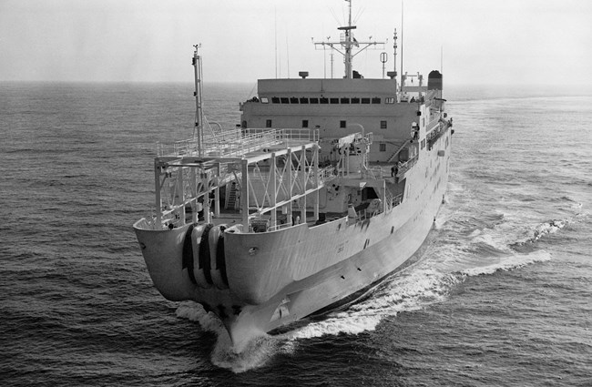 BMT designed USNS ZEUS on sea trials