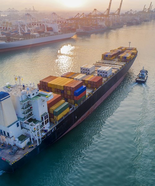 Pilot And Container Vessel - reversed