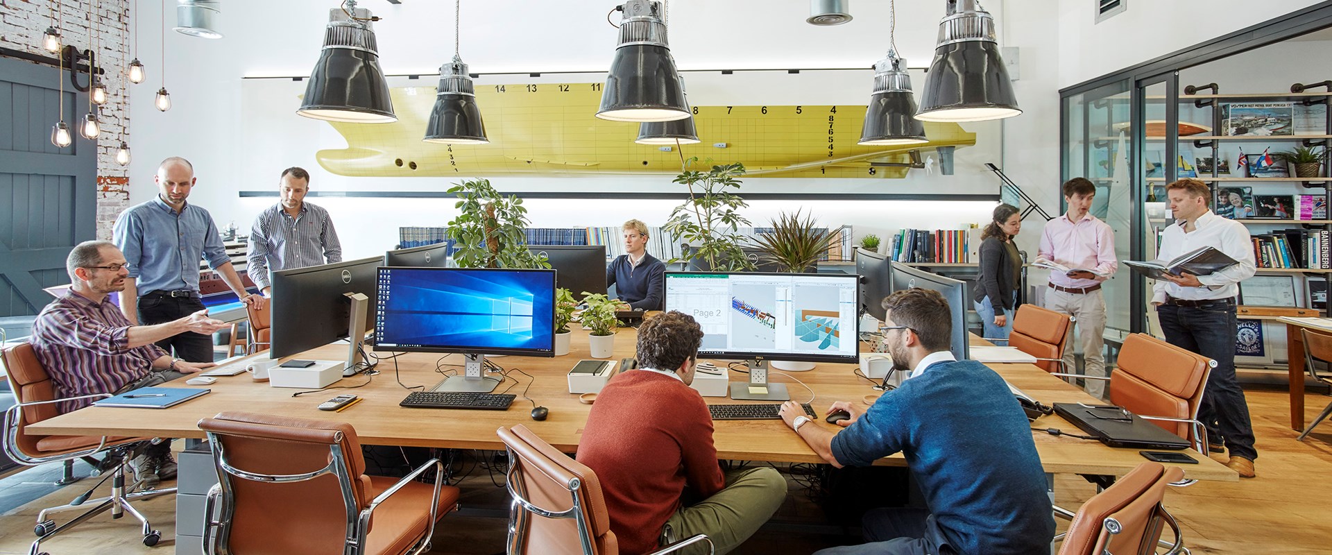 Open space working environment